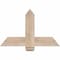 Ekena Millwork Eugene Smooth Timber Gable Bracket, Douglas Fir, 36"W x 23"H x 3 1/2"D x 5 1/2"F, 15/12 Pitch GBW036X23X0406EUG00SDF - alternate 1